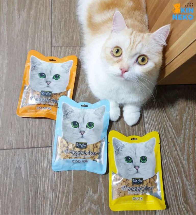 Snack Cho Mèo Kit Cat Freeze Bites 15g - Kin Neko