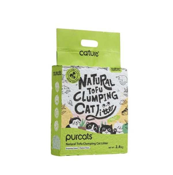 Cát Đậu Nành Cature 6L - Trà Xanh Túi 2,4kg