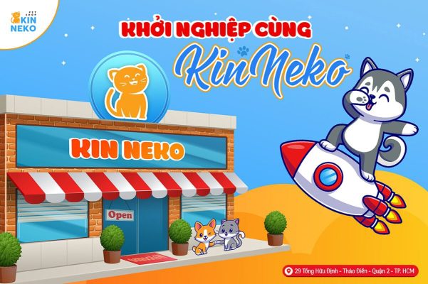 khởi nghiệp cùng kin neko