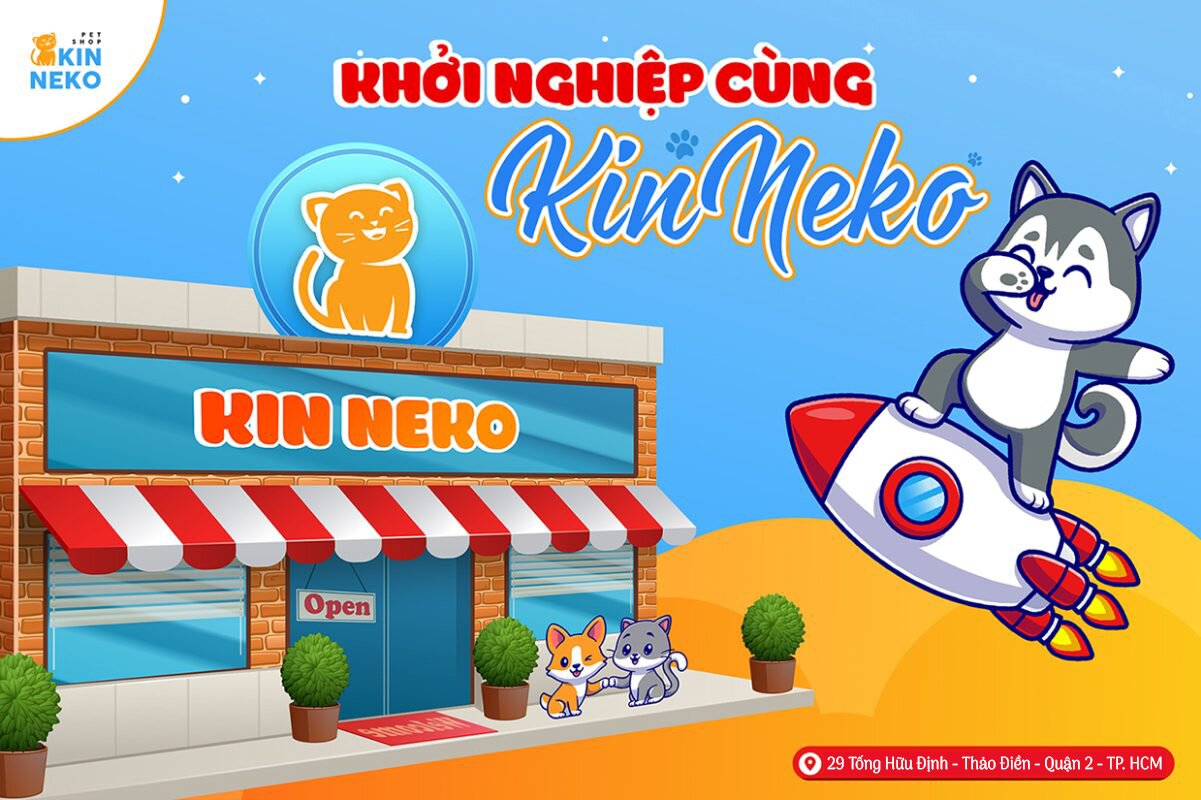 khởi nghiệp cùng kin neko