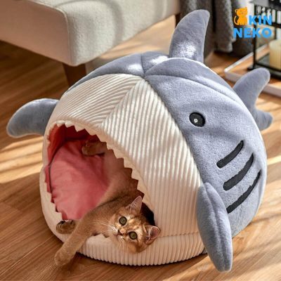 nhà đệm mô hình cá mập cho chó mèo
