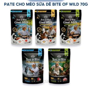 pate cho mèo bite of wild gói 70g