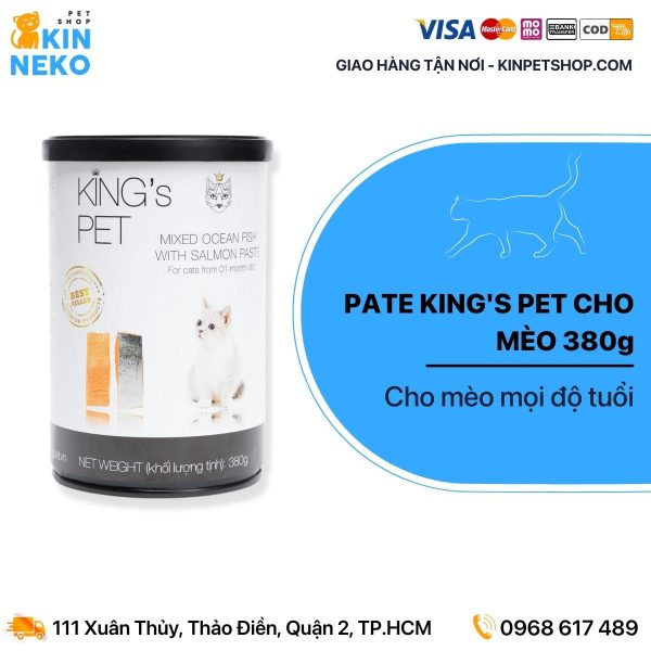 pate king's pet cho mèo - 380g