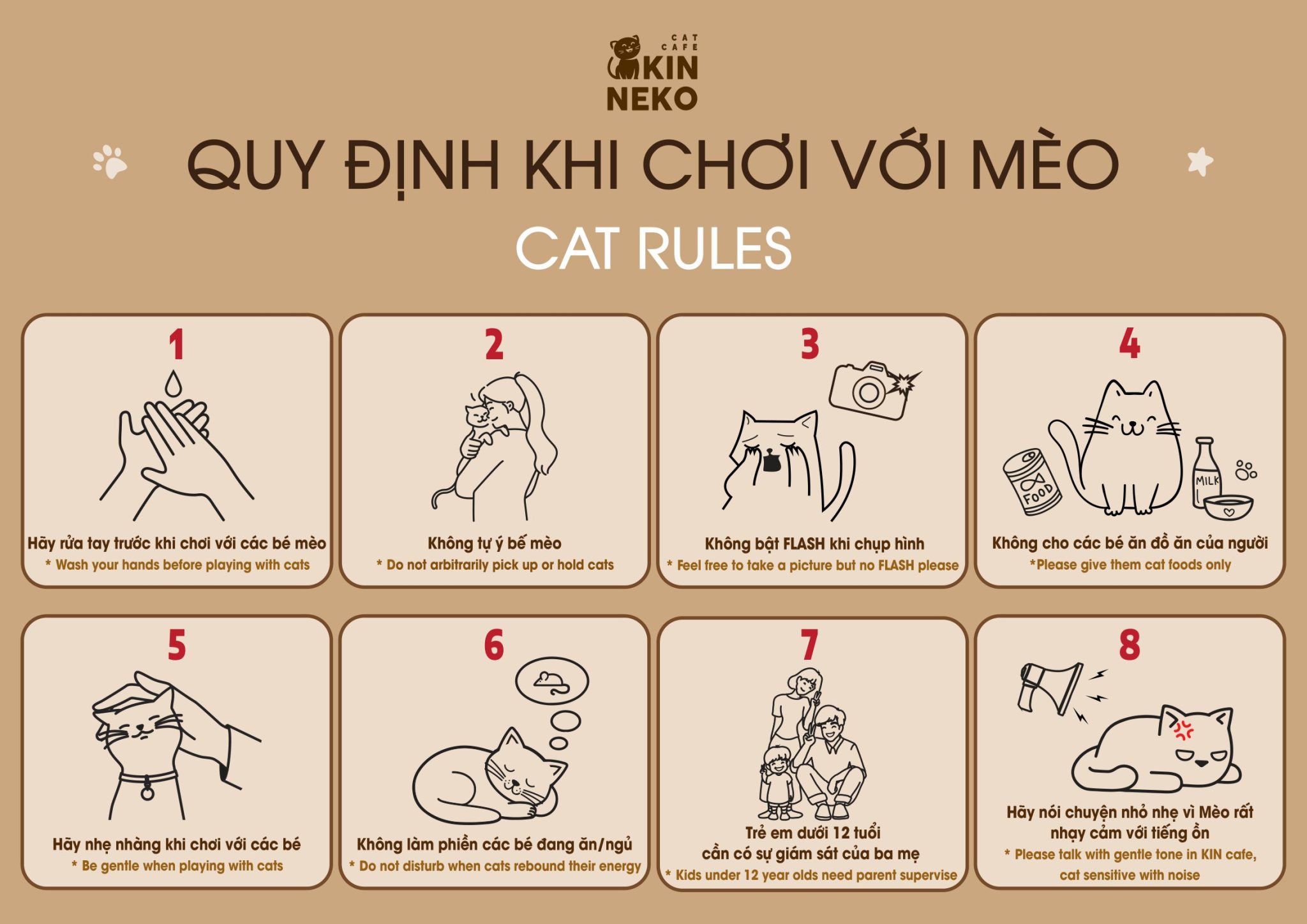 Kin Neko Cat Cafe Điểm đến lý tưởng cho người yêu mèo