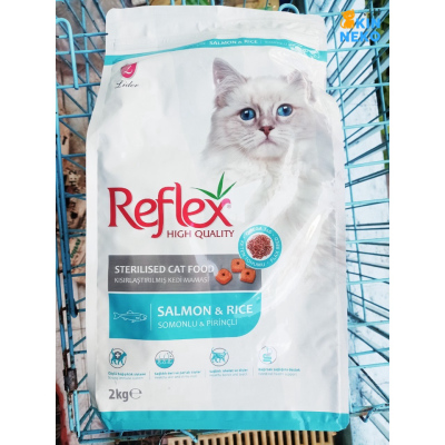 reflex sterilised cat food salmon and rice giá rẻ tpchm