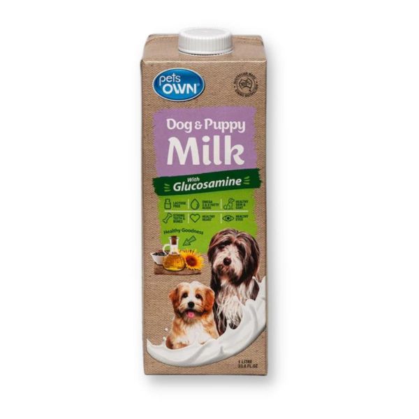 sữa tươi + glucosamine cho cún pets own úc (dogs & puppy milk)