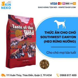 thức ăn cho chó southwest canyon