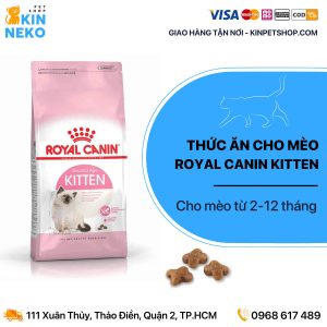 thức ăn cho mèo con royal canin kitten