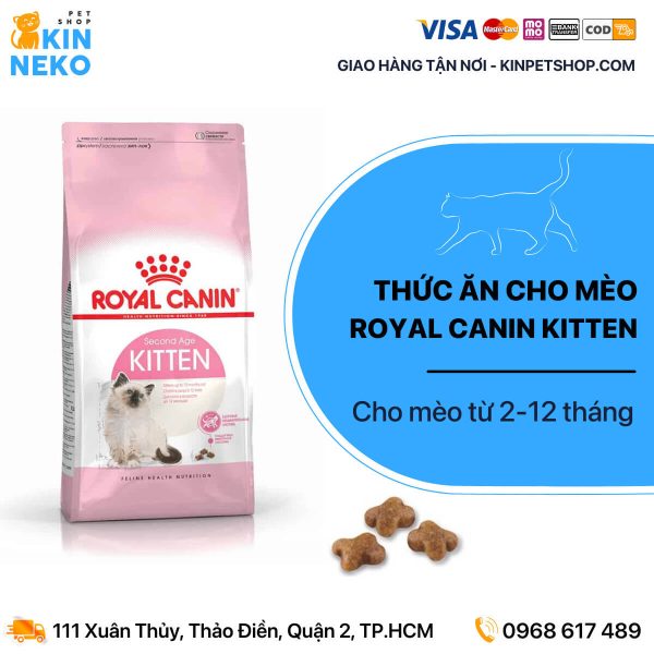 thức ăn cho mèo con royal canin kitten