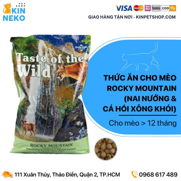thức ăn cho mèo rocky mountain