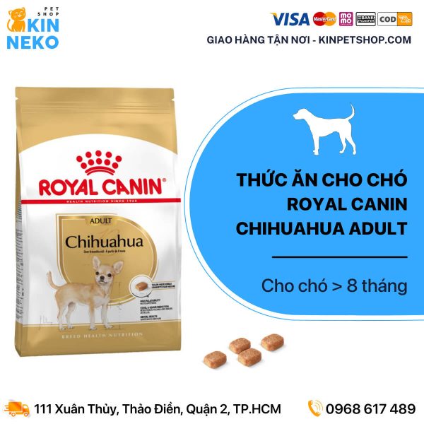 thức ăn chó royal canin chihuahua adult