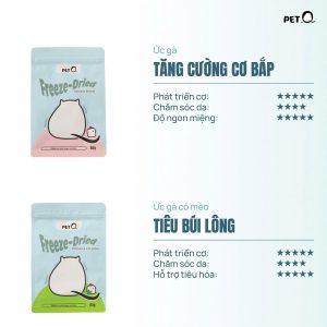 túi thức ăn cho thú cưng petq