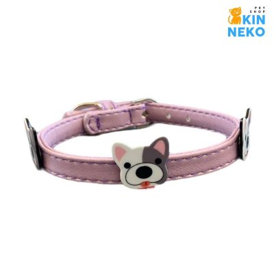 vòng cổ cho chó mèo pu mềm amigo